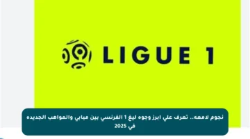 نجوم لامعة.. تعرف على أبرز وجوه ليغ 1 الفرنسي بين مبابي والمواهب الجديدة في 2025